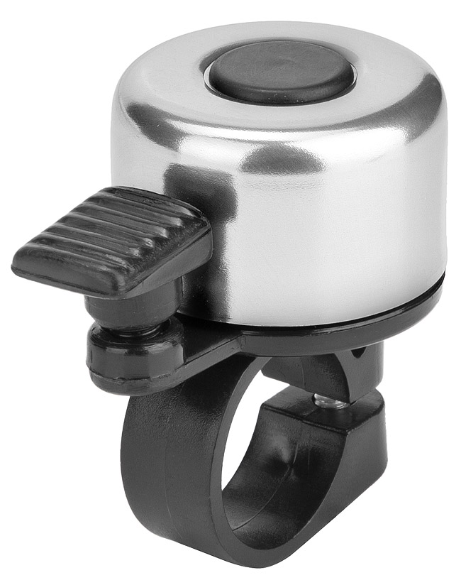 Звонок 11A-06 алюминий/пластик, чёрно-серебристый 210095