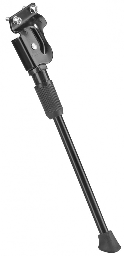 Подножка 28&quot; BLF-F6 на 1 одно перо задней вилки, алюм. чёрная 390053