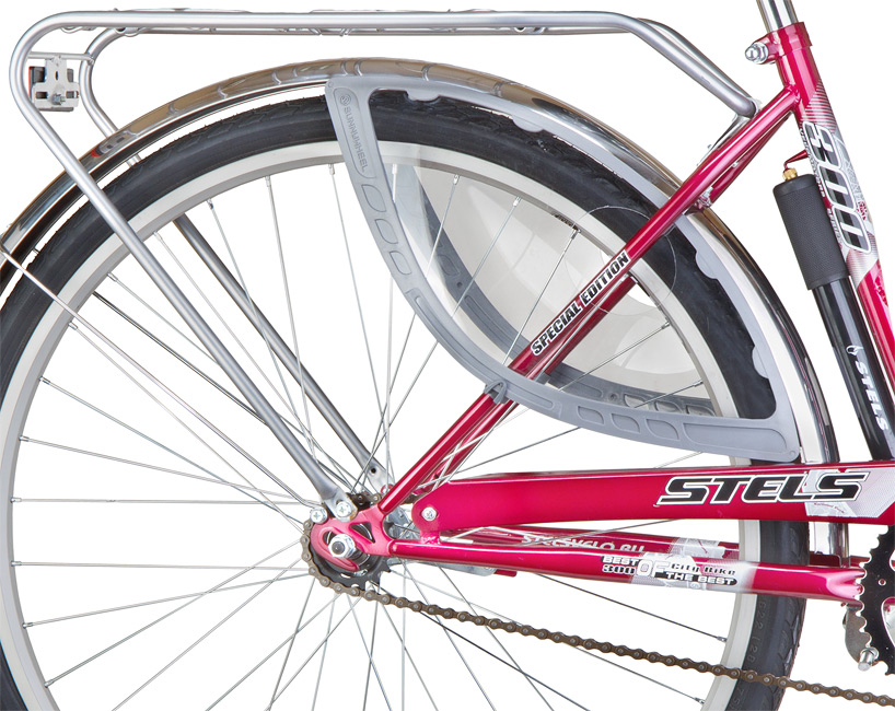 Защита одежды от колеса SW-DG111 28&quot; клипсы 15,8мм поликабронат 200029