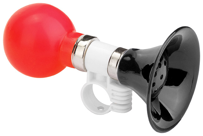 Клаксон 83P-22 сталь/ПВХ бело-красно-чёрный 210176