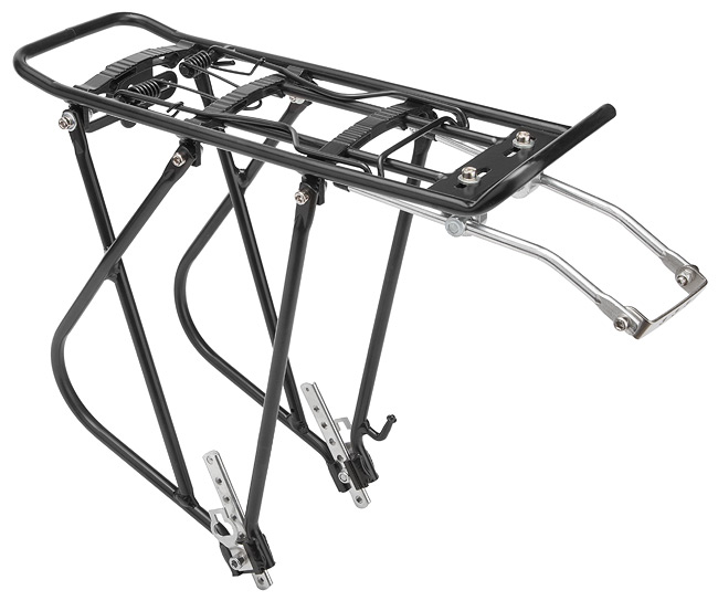 Багажник 24&quot;-28&quot; BLF-H5 регулируемый алюминиевый чёрный 10043