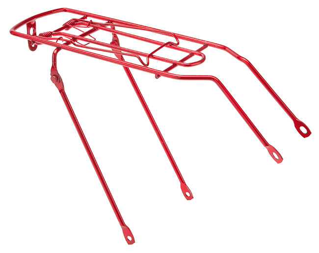 Багажник 18&quot; стальной, красный 10039