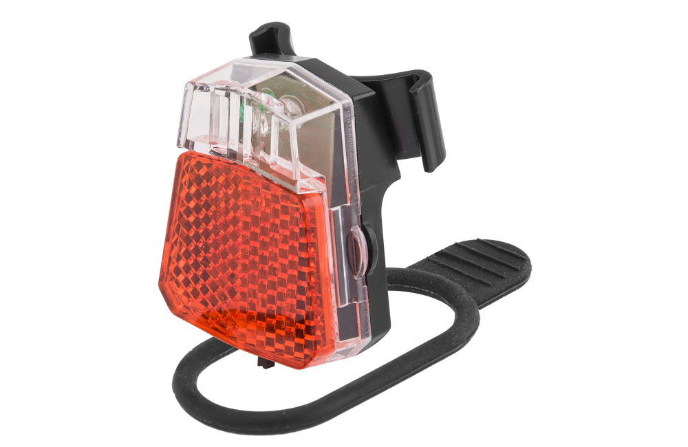 Фонарь задний JY-6091 прозрачно-красный 560177