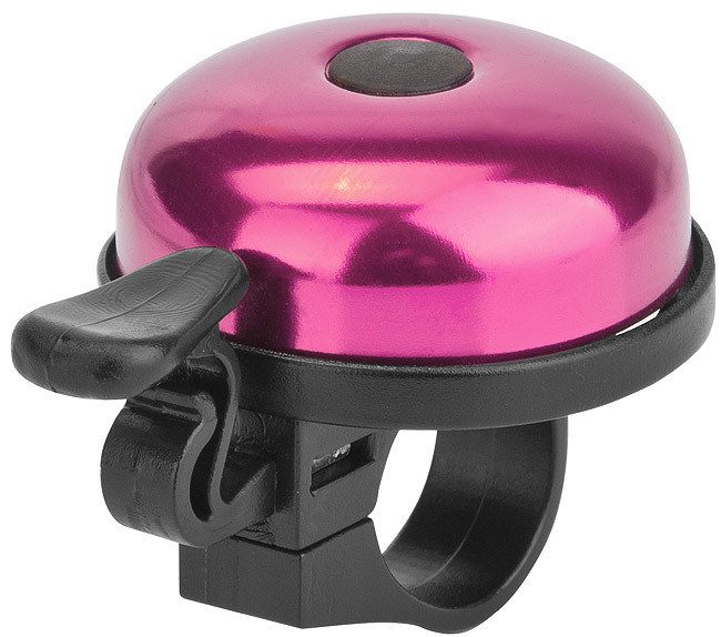 Звонок 16A-04 алюминий/пластик, чёрно-пурпурный.  210211