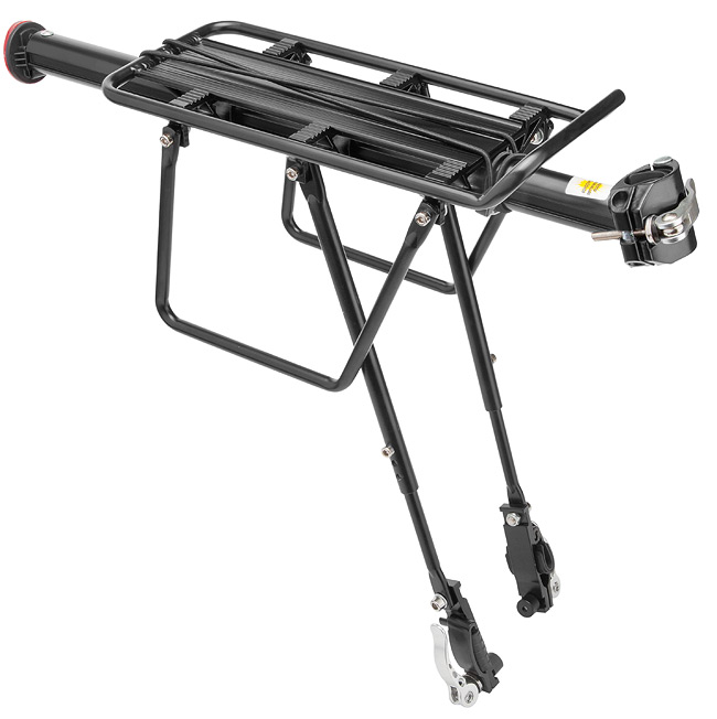 Багажник 20&quot;-28&quot; BLF-H27-3 универсальный быстросъёмный алюминиевый чёрный 10056