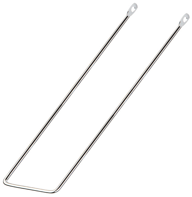 Подпорка для велокорзины 20&quot; стальная хромированная