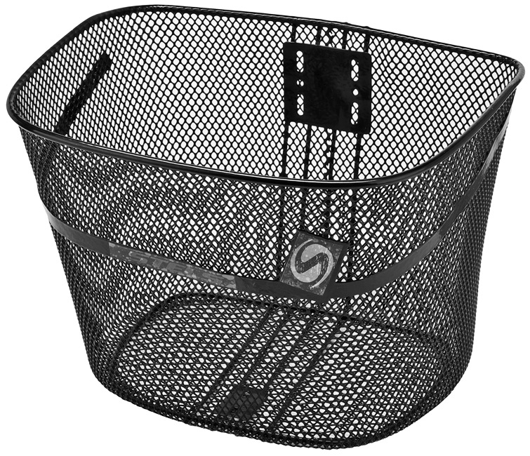 Велокорзина передняя JL-044-1 чёрная для 28&quot; 270037