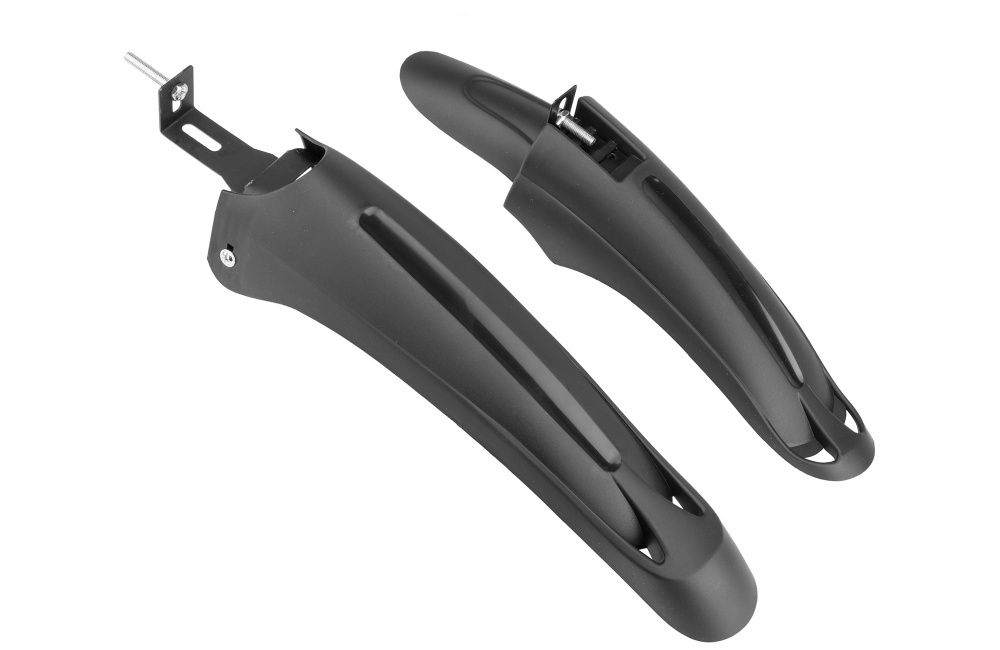 Крылья 24&quot; XH-B109 пластиковые чёрные, комплект в инд. упаковке