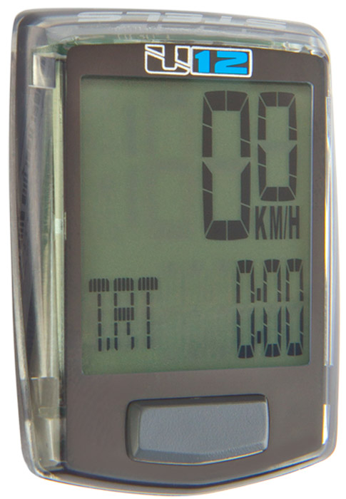 Велокомпьютер U12 12 функций, черный. LU045677