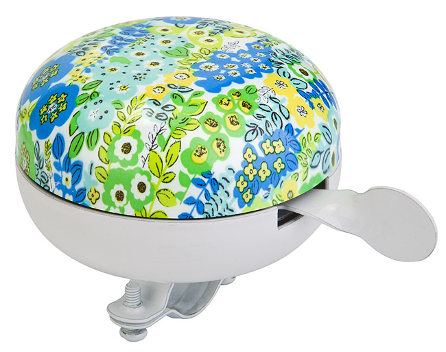 Звонок 57R-43 &quot;Цветы&quot; диам.80 мм алюминий/сталь 210151