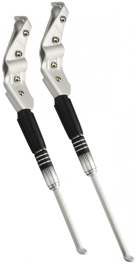 Подножка 24&quot;-28&quot; NH-KF97AAJ на 2 пера вилки алюм. серебр. 390008