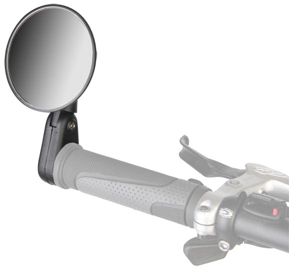 Зеркало заднего вида DX-2002B (вместо заглушки грипсы) 220003