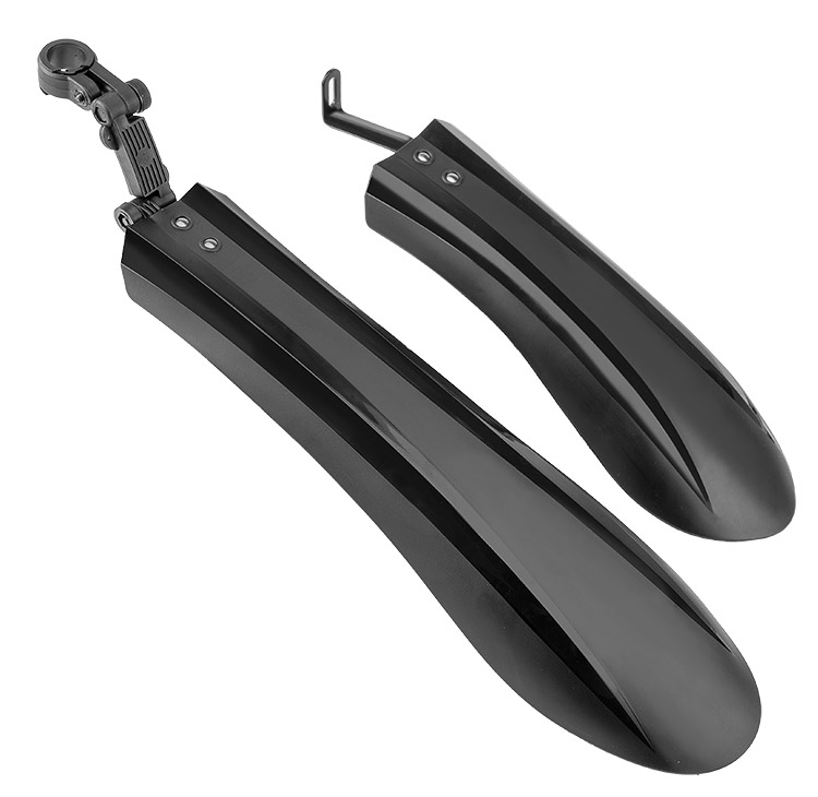 Комплект крыльев 24&quot;-26&quot; XGNB-062-1, FAT-bike, пластик, чёрные 610220