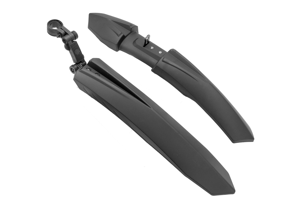 Комплект крыльев 24&quot;-26&quot; XGNB-063, пластик, полуфэт, чёрные 610245