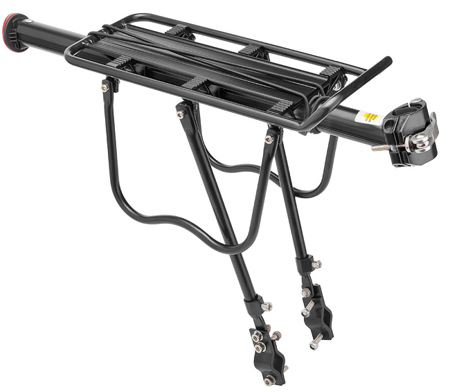 Багажник 20&quot;-28&quot; BLF-H27-2 универсальный быстросъёмный алюминиевый чёрный