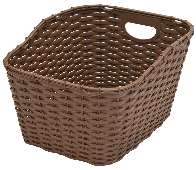 Велокорзина SW-KA-117R Flinger задняя плетёная коричневая пластик 270048