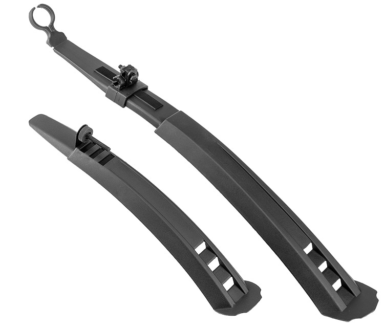 Комплект крыльев 24&quot;-26&quot; XGNB-020, пластик, чёрные 610209