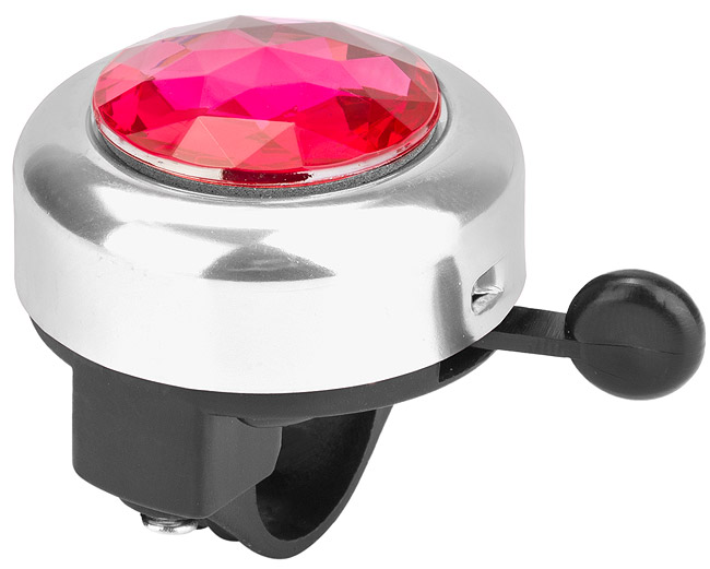 Звонок 45AZ-06-2 алюминий/пластик, чёрно-серебристый 210146