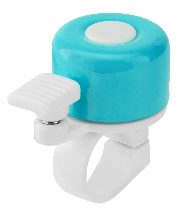 Звонок 11P-02 сталь/пластик, бело-голубой 210217