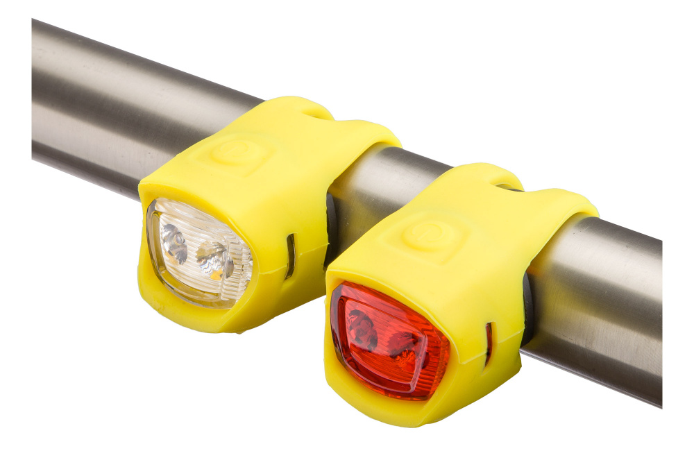 Фонари габаритные JY-3204F+JY-3204T передний и задний, комплект, желтые 560186