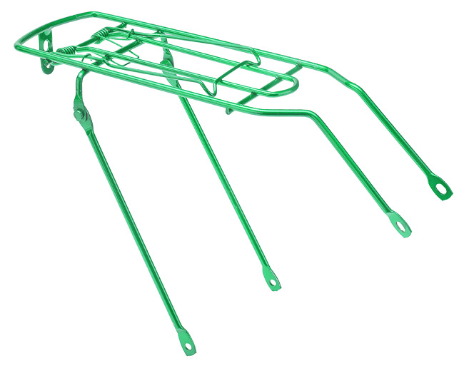 Багажник 18&quot; стальной, зелёный 10038
