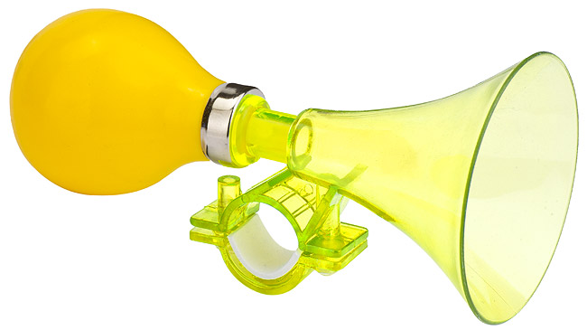 Клаксон 71DI-02 пластик/ПВХ жёлтый 210170