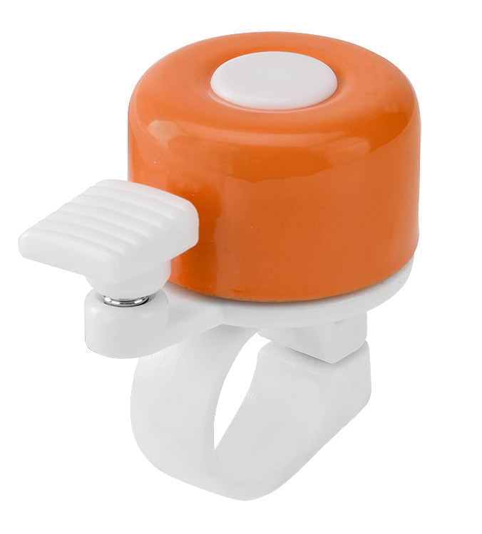 Звонок 11P-04 сталь/пластик, бело-оранжевый 210218