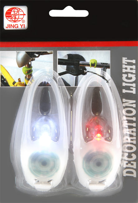 Фонари декоративные JY-267-1A белые 2 шт. (1 белый и 1 красный диоды) 560055