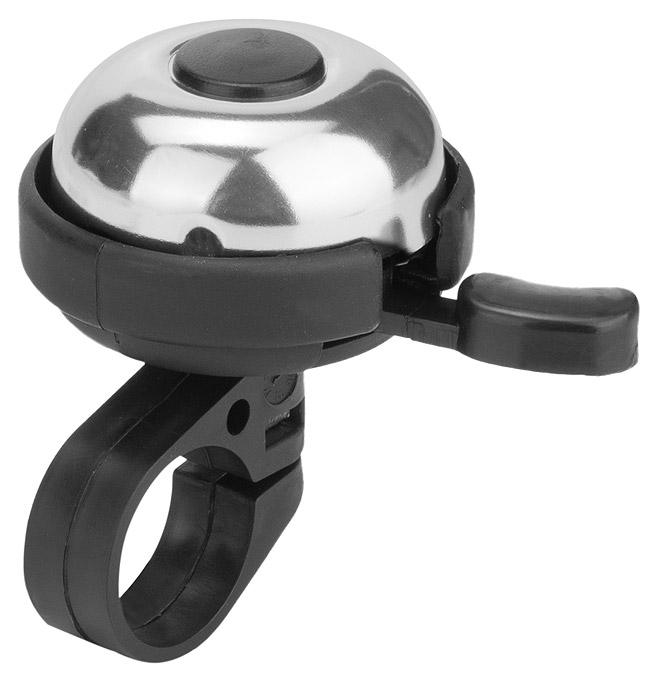 Звонок 31A-06 алюминий/пластик, чёрно-серебристый 210124