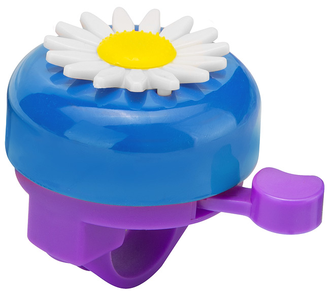 Звонок 46B-02 &quot;Ромашка&quot; сталь/пластик, сине-голубой 210200