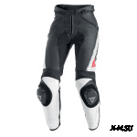 Брюки кож. DELTA PRO C2 PELLE  LADY black/white