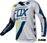 Мотоджерси Fox 360 Draftr Jersey Light Grey