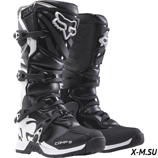 Мотоботы Fox Comp 5 Boot Black Мотоботы Fox Comp 5 Boot Black