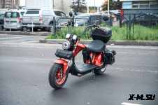 Электробайк WHITE SIBERIA WILD WHEEL RED 3950W