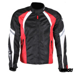 Куртка мужская INFLAME INFERNO текстиль+сетка, цвет красный