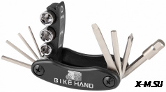 Набор ключей складной YC-279-DN Bike Hand (13 ключей)