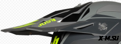 Козырек для шлема JUST1 J18 PULSAR Hi-Vis желтый/серый/черный