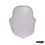 Стекло ветровое высокое для снегохода (высота 71см, толщина 3мм, ПЭТг)