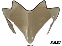 Стекло ветровое для снегохода Yamaha RX-1MTX 2009 тонированное