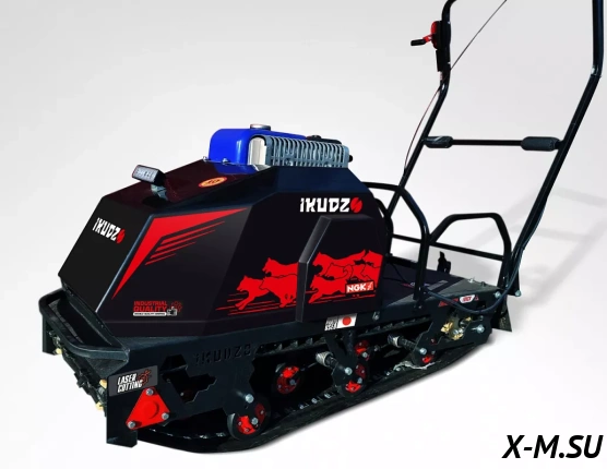 Мотобуксировщик IKUDZO 2.0 1450/500 EKR20 (двс DINKIN)