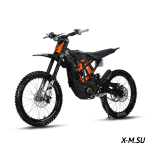 Электромотоцикл WHITE SIBERIA SUR-RON X Light bee 6000W 60V40AH (черный)