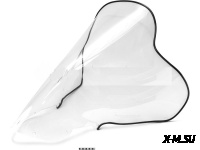 Стекло ветровое для снегохода Yamaha FX NYTRO увеличенное (высота 64см, толщина 2мм, ПЭТг)