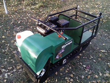 Мотобуксировщик Щукарь П-В 380, 6,5 (1250 мм)