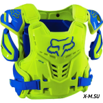 Защита панцирь Fox Raptor Vest Blue/Yellow