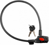 Трос-замок 84320 длина 650мм, диам. 12мм, чёрный 540005