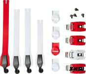 Стрепы к мотоботам с застежками Fox Instinct Strap/Buckle/Pass Kit