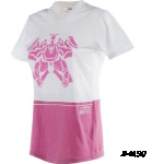 Футболка LAGUNA SECA LADY WHITE/FUCSIA