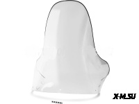 Стекло ветровое высокое для снегохода Polaris Widetrak (высота 73см, толщина 3мм, МПК)