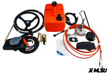 Лодочный мотор HIDEA HDF9.9FES PRO (дистанция) 345 см3 (15 л с)