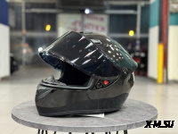 Шлем интеграл HETOSHI XD1-91 цв. Черный глянцевый  р. M
